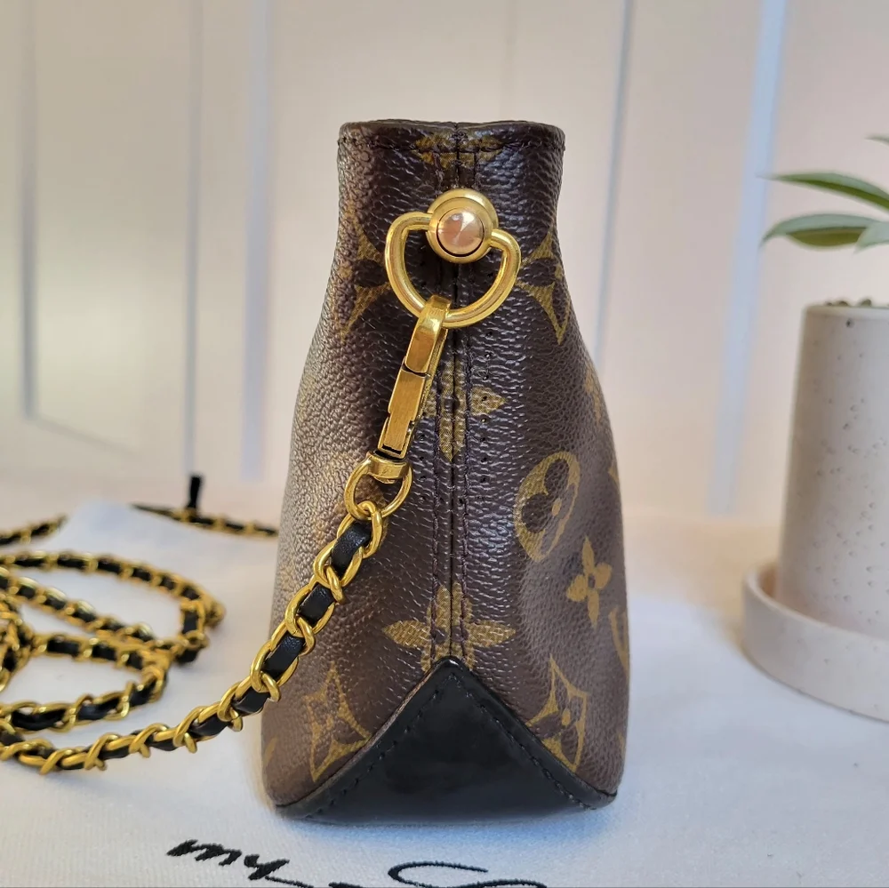 Louis Vuitton Chain Crossbody Shoulder Bag Trotteur Monogram - Picture 6 of 16